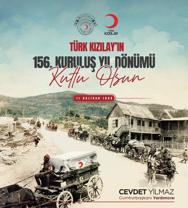 Türk Kızılay'ın 156. Kuruluş Yıl Dönümü Cumhurbaşkanı Yardımcısı Cevdet Yılmaz Tarafından Kutlandı