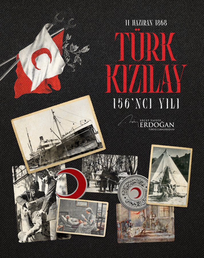 Erdoğan'dan Türk Kızılay'ın 156. Yıl Dönümünde Anlamlı Mesaj