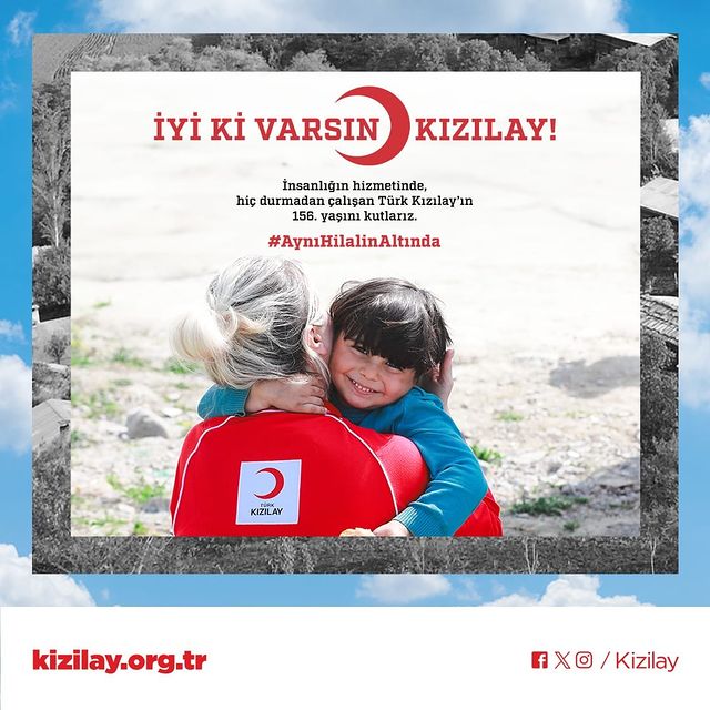 Kızılay'ın 156. Kuruluş Yıl Dönümü Coşkuyla Kutlanıyor