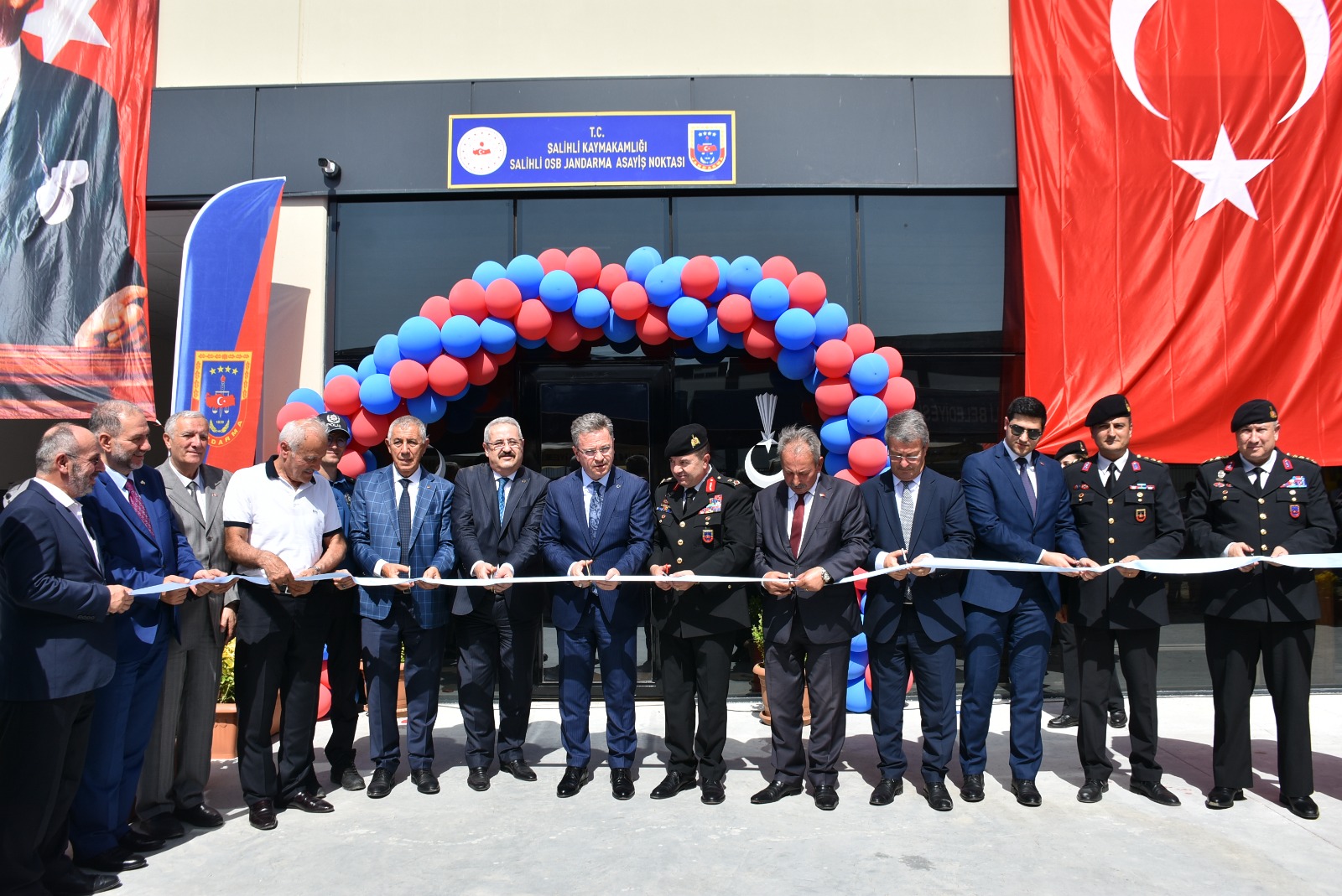 Salihli Organize Sanayi Bölgesinde Jandarma Asayiş Noktası Açıldı