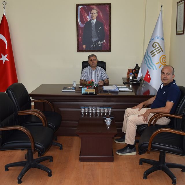 Tolga Palabıyık Didim Ticaret Odasını Ziyaret Etti