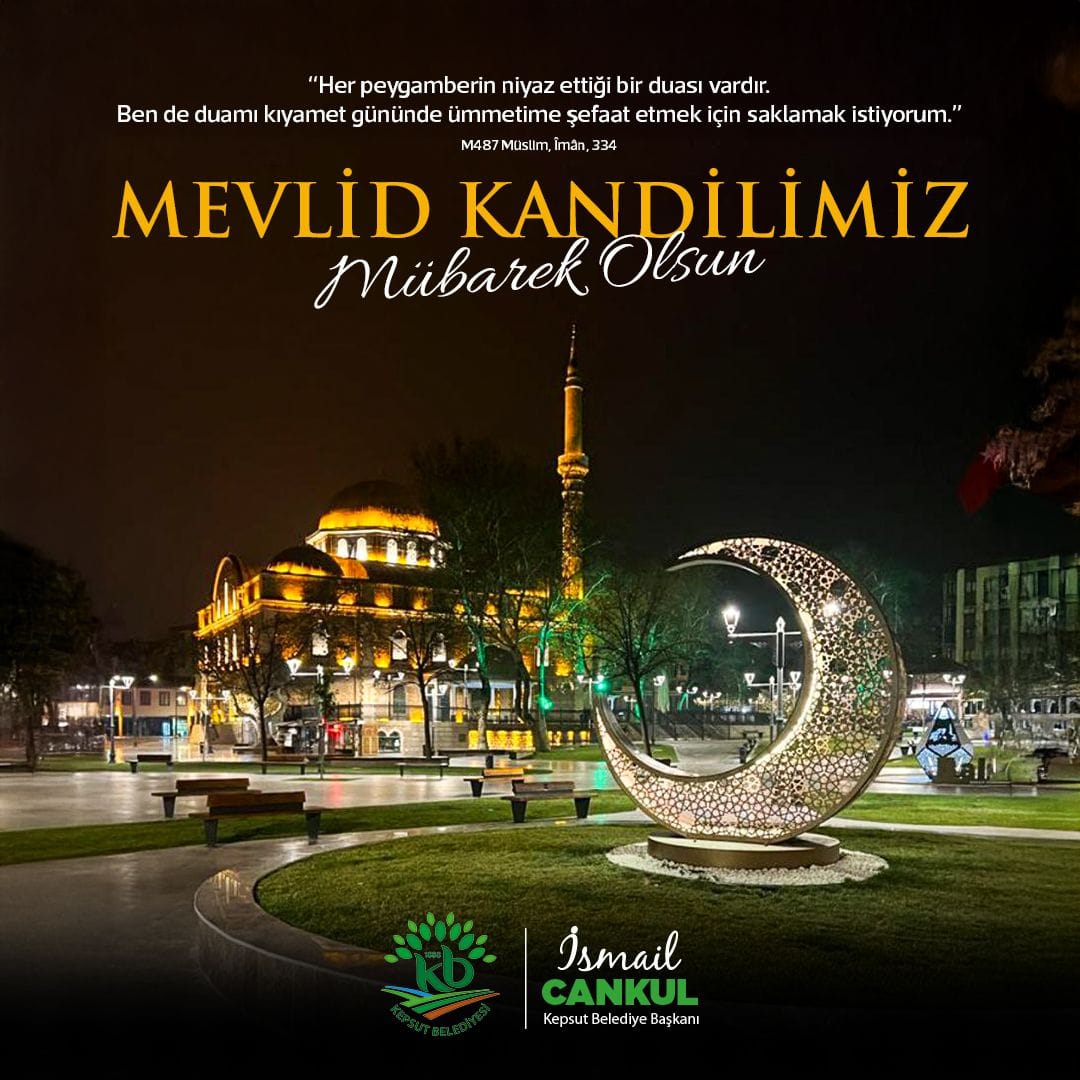 Mevlid Kandili Coşkuyla Kutlandı