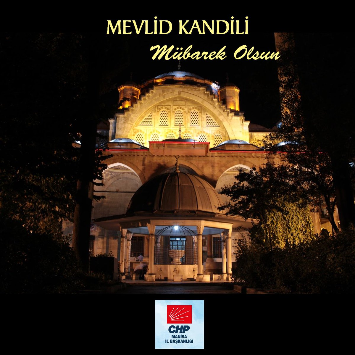 CHP'den Mevlid Kandili Mesajı