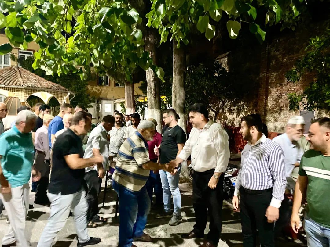 Belediye Başkanı Emin Ersoy, Mevlid Kandili'nde Vatandaşlarla Buluştu