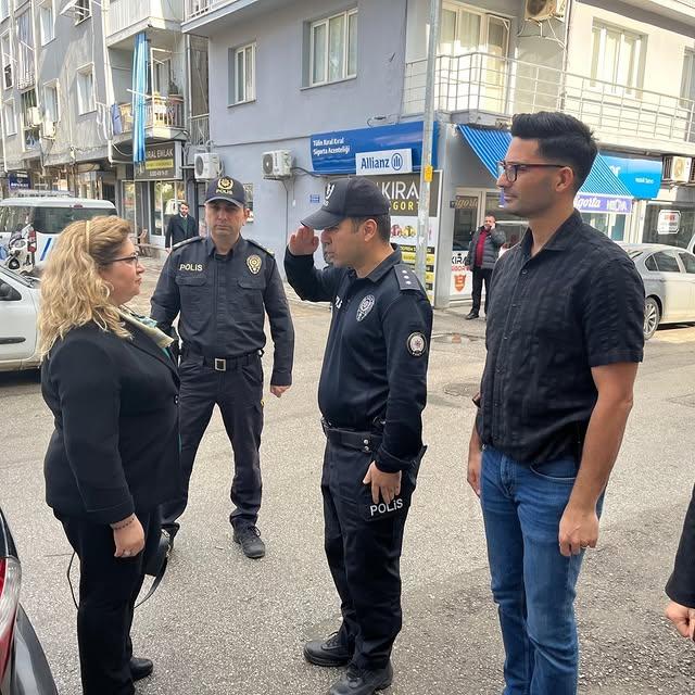 Germencik Kaymakamı Güvenlik Güçleriyle Bir Araya Geldi