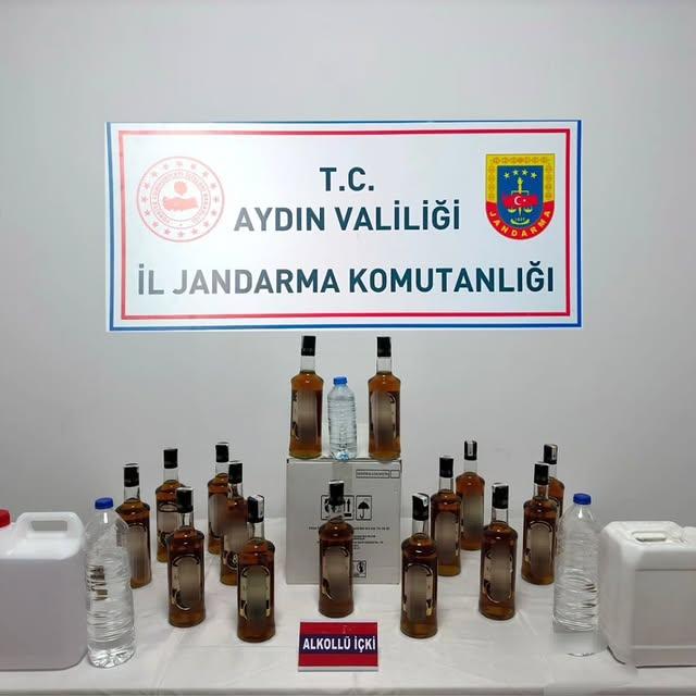 Söke'de Gümrük Kaçağı Alkol Ele Geçirildi