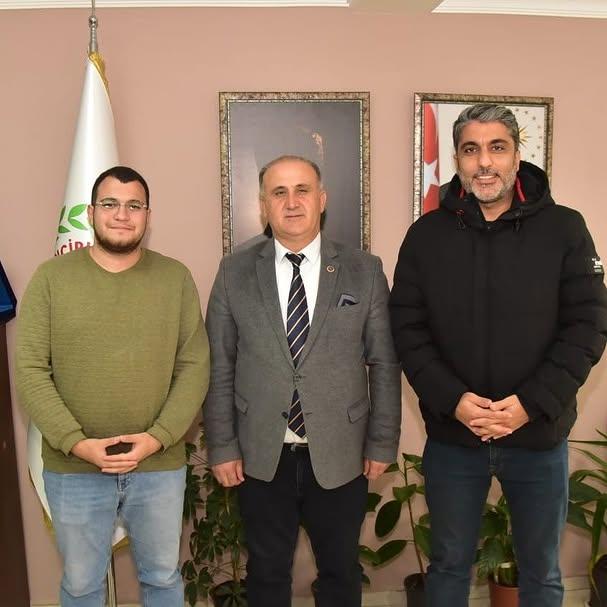 Anadolu Ajansı Aydın İl Temsilcisi ve Muhabiri İncirliova Belediyesi'ni Ziyaret Etti