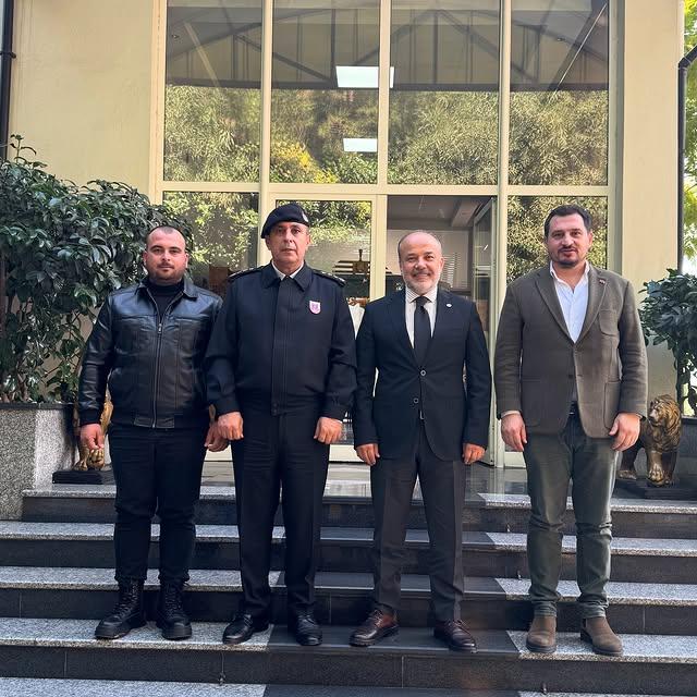 Aydın Milletvekili Metin Yavuz, Aydın İl Jandarma Komutanı Ali Naci Aldemir'i Ziyaret Etti