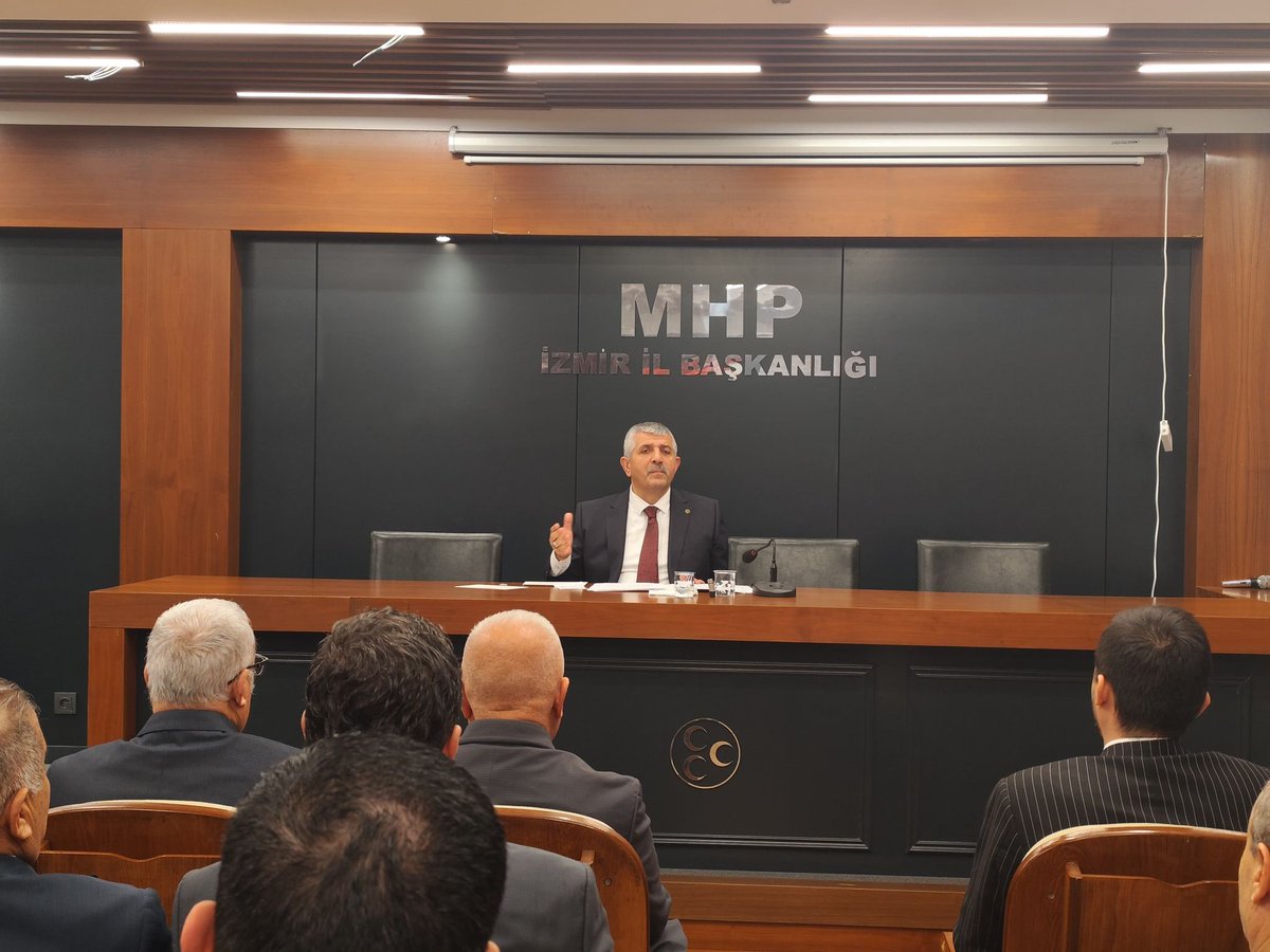 MHP İzmir İl Başkanlığı Olağan İl Yönetim Kurulu Toplantısı Gerçekleştirildi
