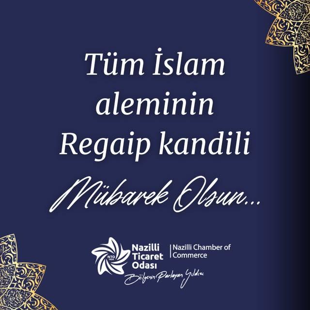 Regaip Kandili Kutlamaları Yapıldı