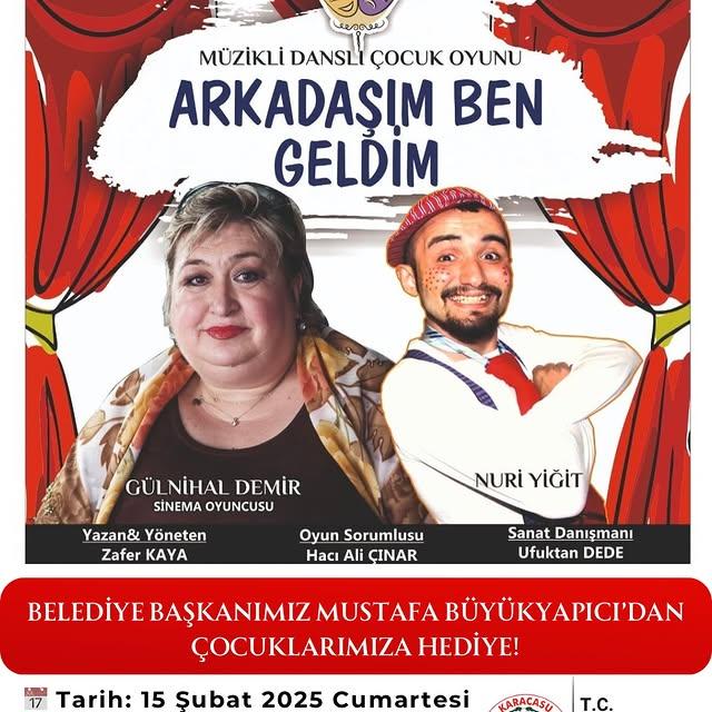 Mustafa Büyükyapıcı: Karacasu Belediyesi Çocuklar İçin Tiyatro Hediyesi Sunuyor