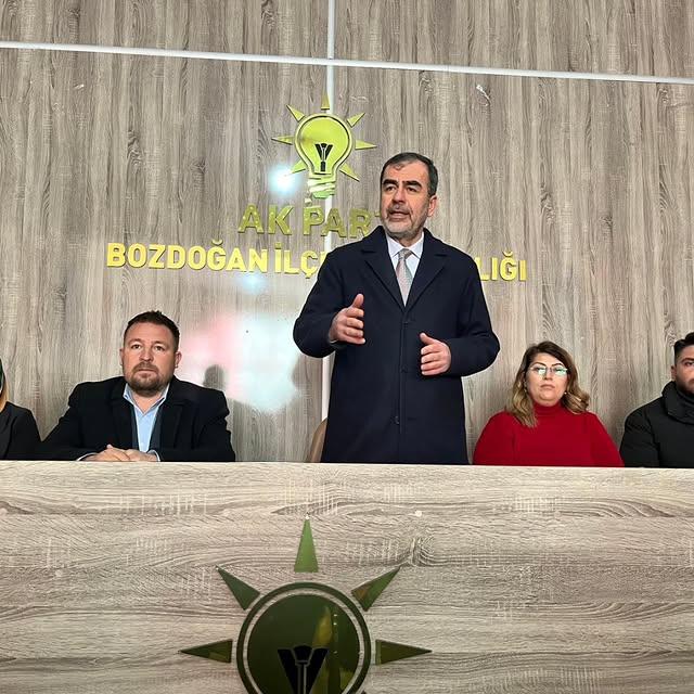 Bozdoğan'da AK Parti Kadın ve Gençlik Kollarının Önemli Teşkilat Toplantısı