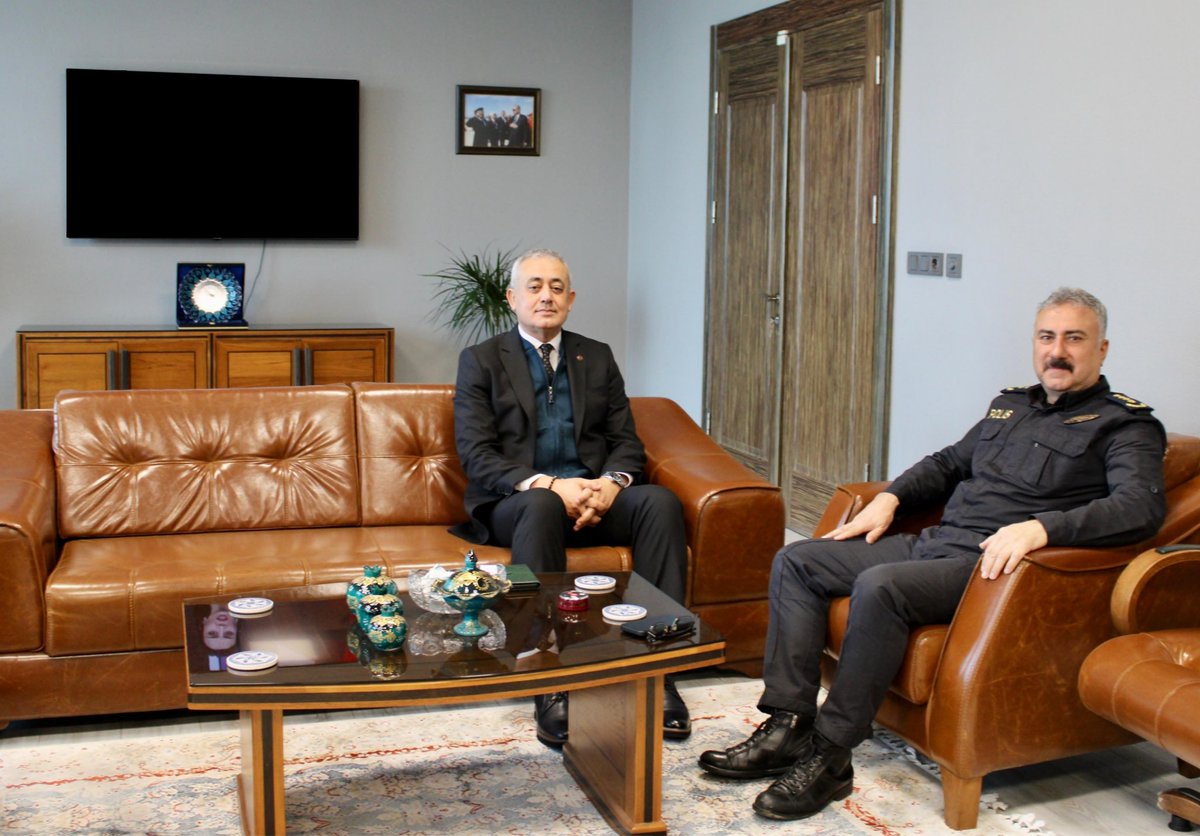 Manisa'da Polis ve Yerel Yetkililer Arasındaki İşbirliği Ziyareti