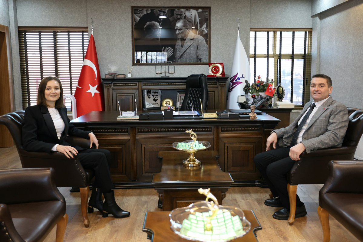 Şehzadeler Belediyesi Başkanı Gülşah Durbay, Saruhanlı Belediye Başkanı Ekrem Cıllı'yı Ağırladı