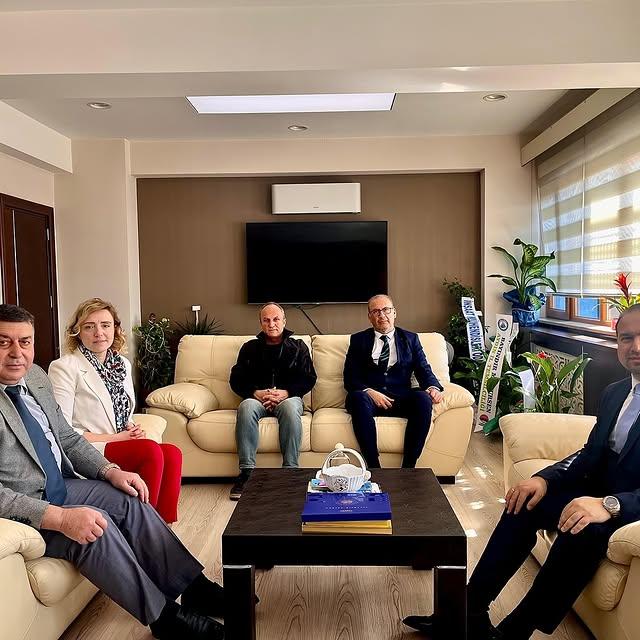 Aydın İl Sağlık Müdürü, Yeni Çevre ve Şehircilik Müdürü Neşe Ziyaret Etti
