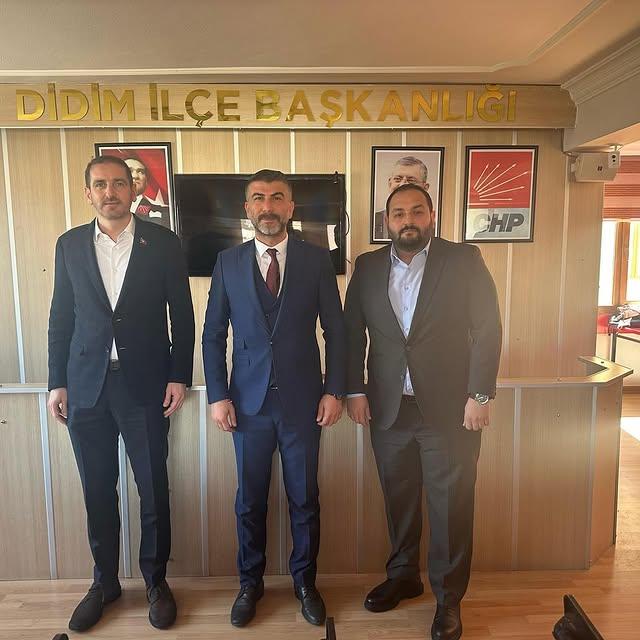 CHP Didim İlçe Başkanlığı'na Ziyaretler Devam Ediyor