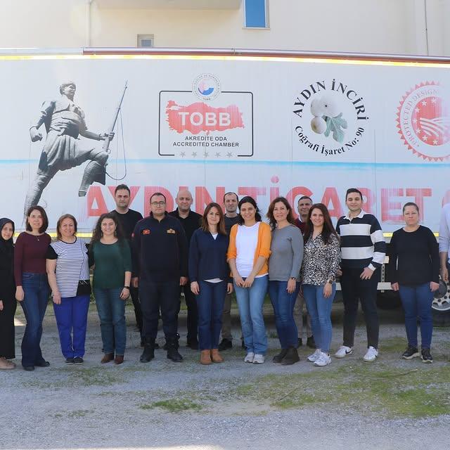 Aydın Ticaret Odası Personeline Yangın Eğitimi ve Tatbikatı