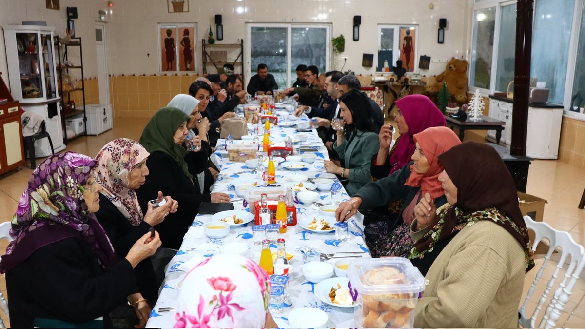 Karpuzlu'da Şehit Aileleri ve Gaziler İftar Yemeğinde Buluştu