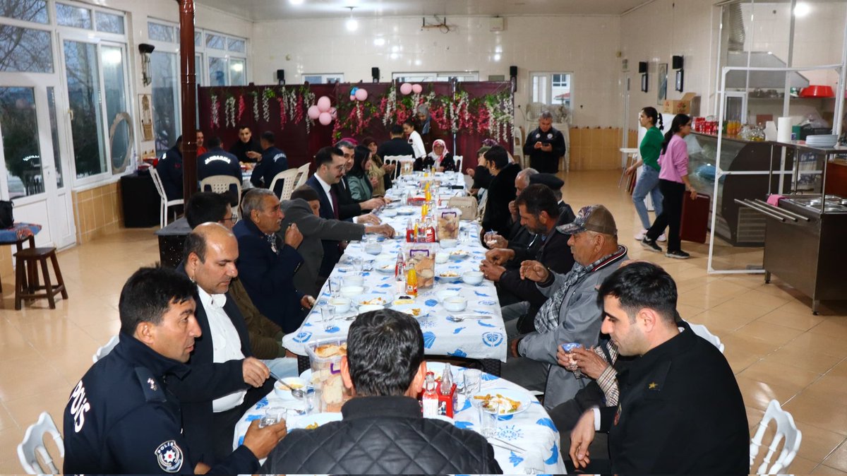Karpuzlu'da Şehit Aileleri ve Gaziler İftar Yemeğinde Buluştu