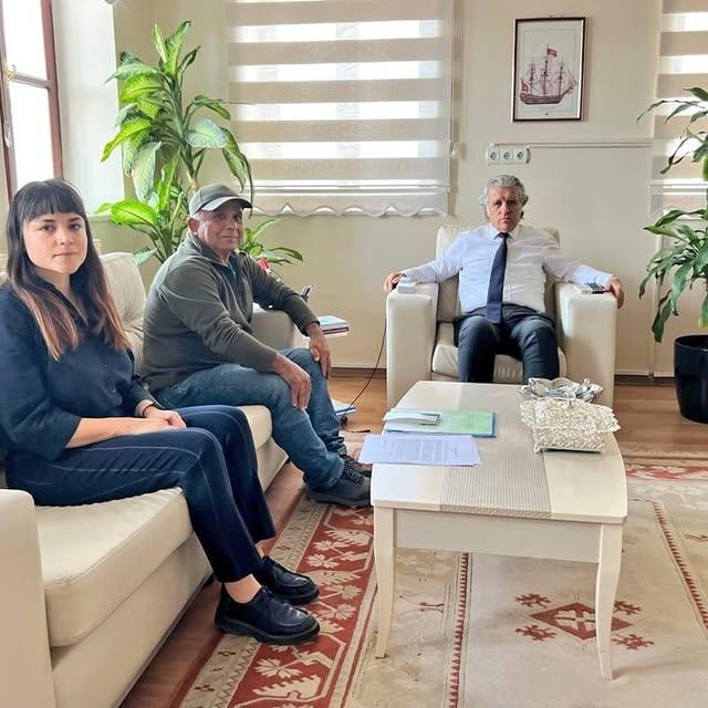 Kuşadası'nda Önemli Kuruluşların Kaymakam Ziyareti