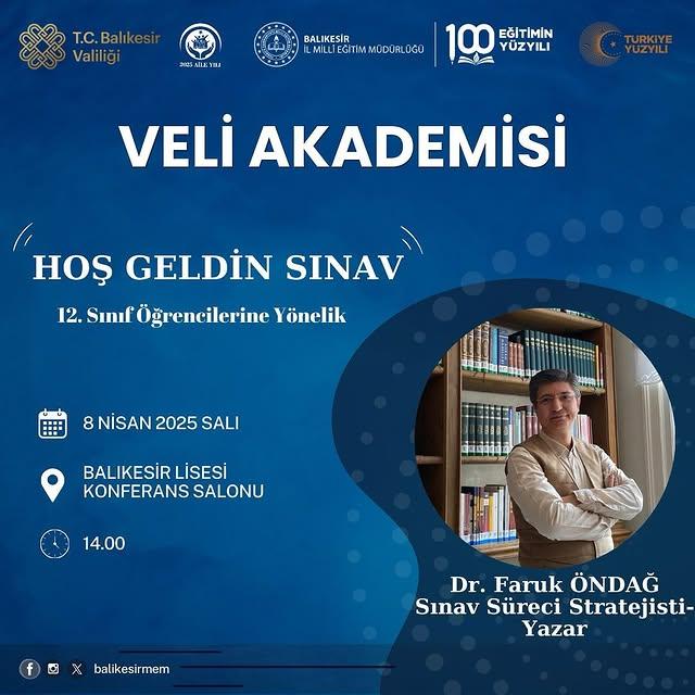 LGS ve YKS'ye Hazırlanan Öğrencilere Yönelik Motivasyon Semineri Düzenlenecek