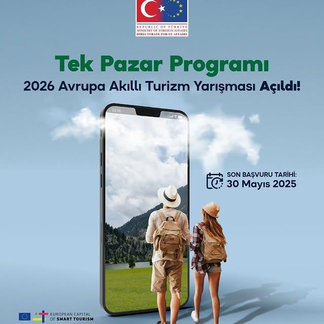 Avrupa'nın Akıllı Turizm Başkenti ve Yeşil Öncüsü Olmak İçin Başvurular Açıldı