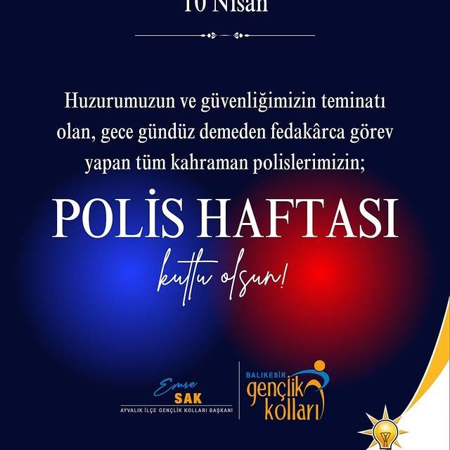 Ayvalık'ta Polis Haftası Coşkusu
