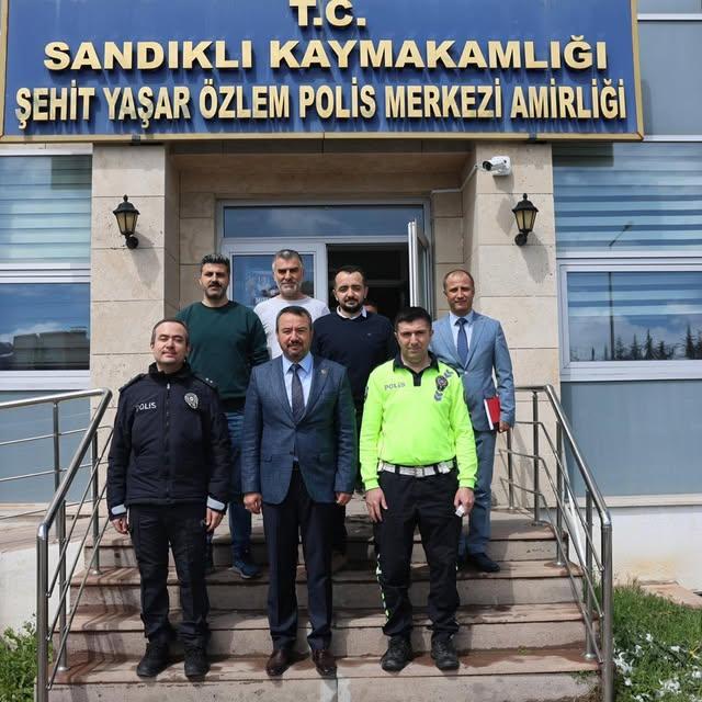 Sandıklı Belediye Başkanı Polis Teşkilatının Kuruluş Yıl Dönümünü Kutladı