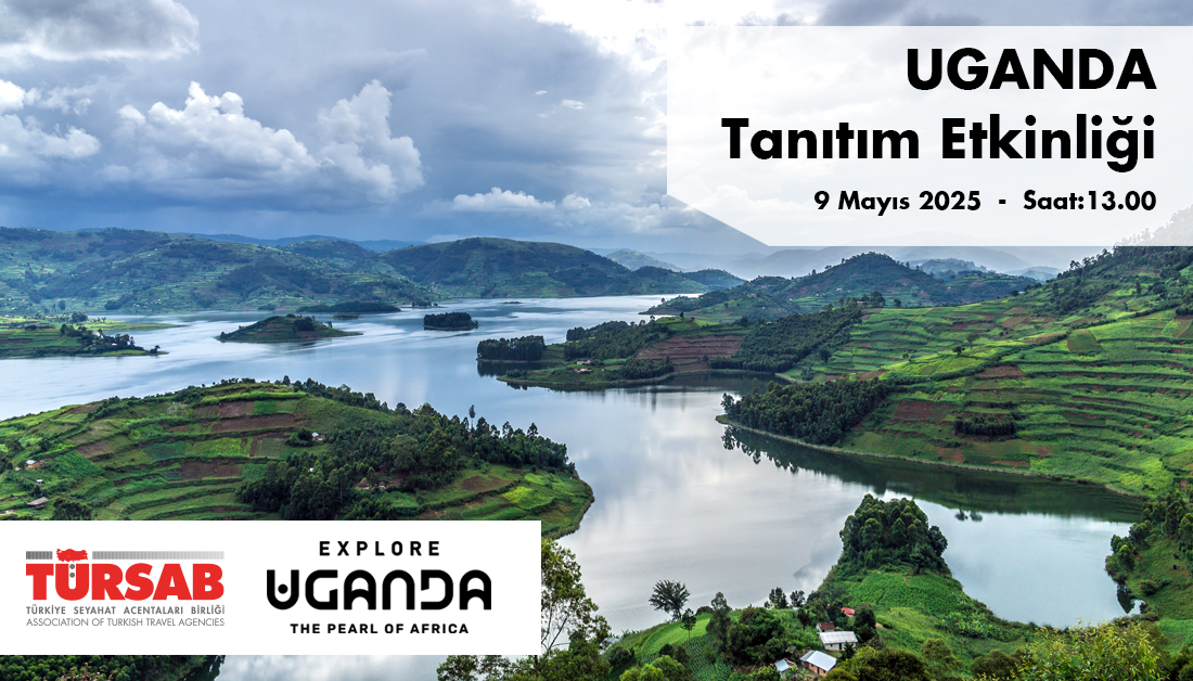 TÜRSAB ve Uganda Turizm Ofisi İş Birliğiyle Uganda Tanıtım Webinarı Düzenlenecek
