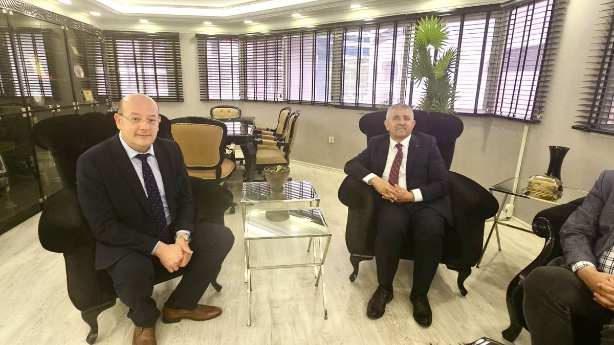 MHP İzmir İl Başkanlığı, Esnaf Kredi Kooperatifi Birliği'ni Ziyaret Etti