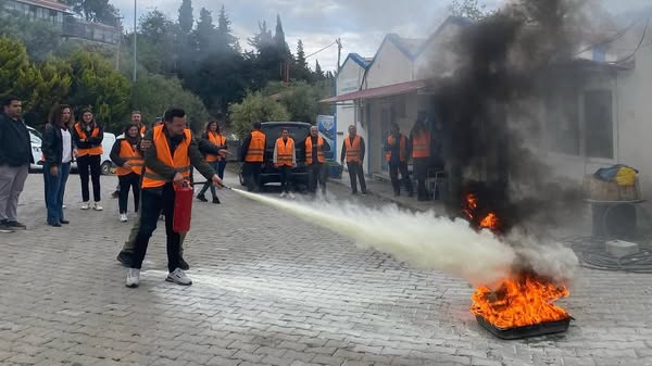 Karaburun Belediyesi Personel Güvenliğini Artıran Eğitimler Düzenledi