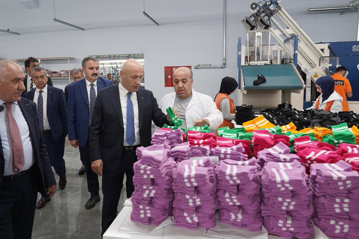 TİM Başkanı Gültepe, Diyarbakır'daki Jiber Tekstil'i Ziyaret Etti