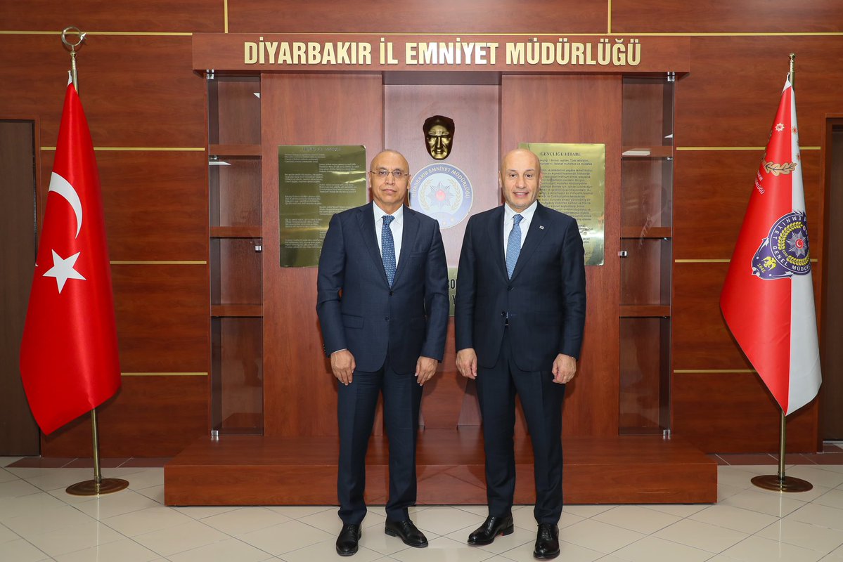 TİM Başkanı Gültepe, Diyarbakır'da İl Emniyet Müdürü Kaya'yı Ziyaret Etti