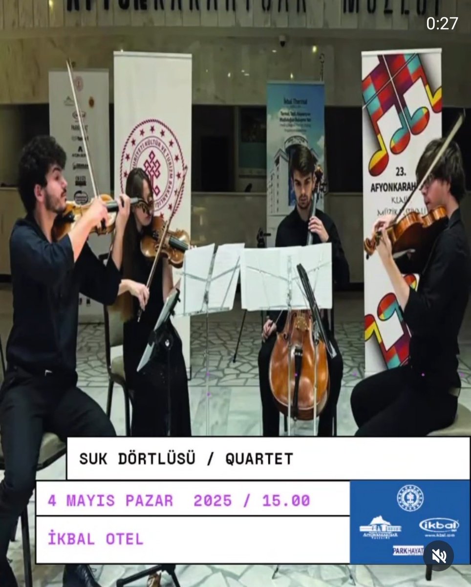 Afyonkarahisar'da 24. Klasik Müzik Festivali Konseri