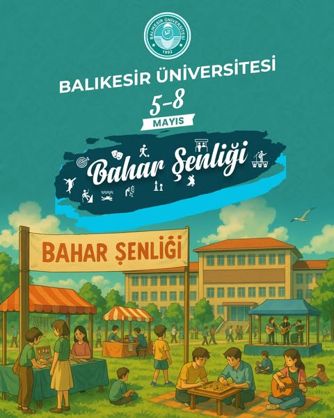 Balıkesir Üniversitesi Bahar Şenliği Coşkuyla Kutlandı