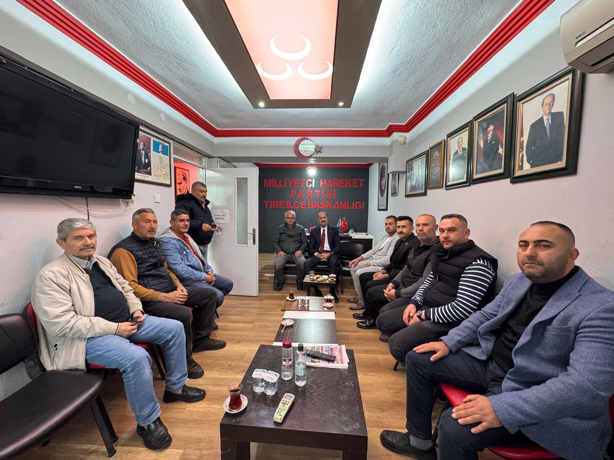 MHP İzmir Milletvekili Osmanağaoğlu Tire'de Ülküdaşlarla Buluştu