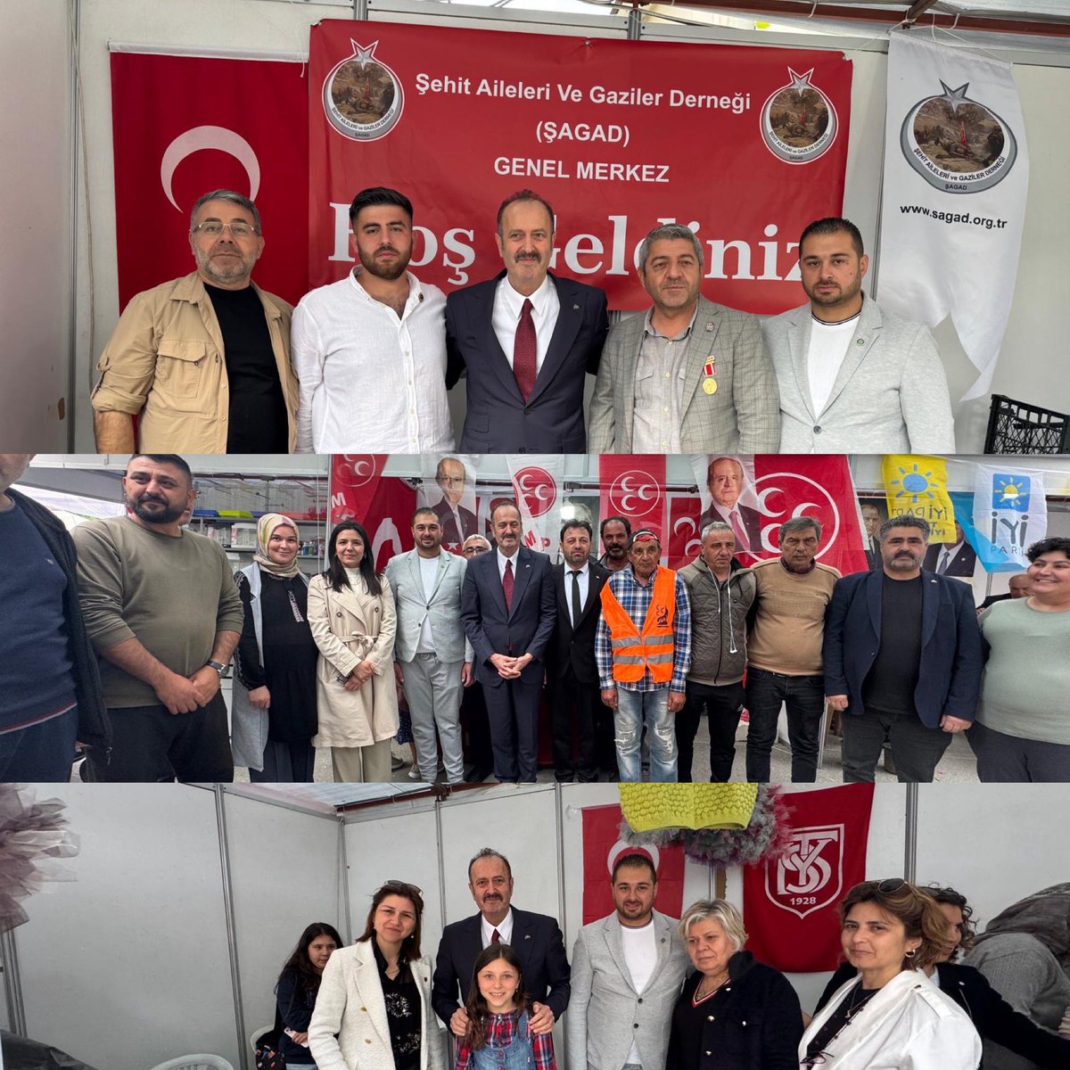 MHP İzmir Milletvekili Bayındır’da Çiçek Festivali’ni Ziyaret Etti