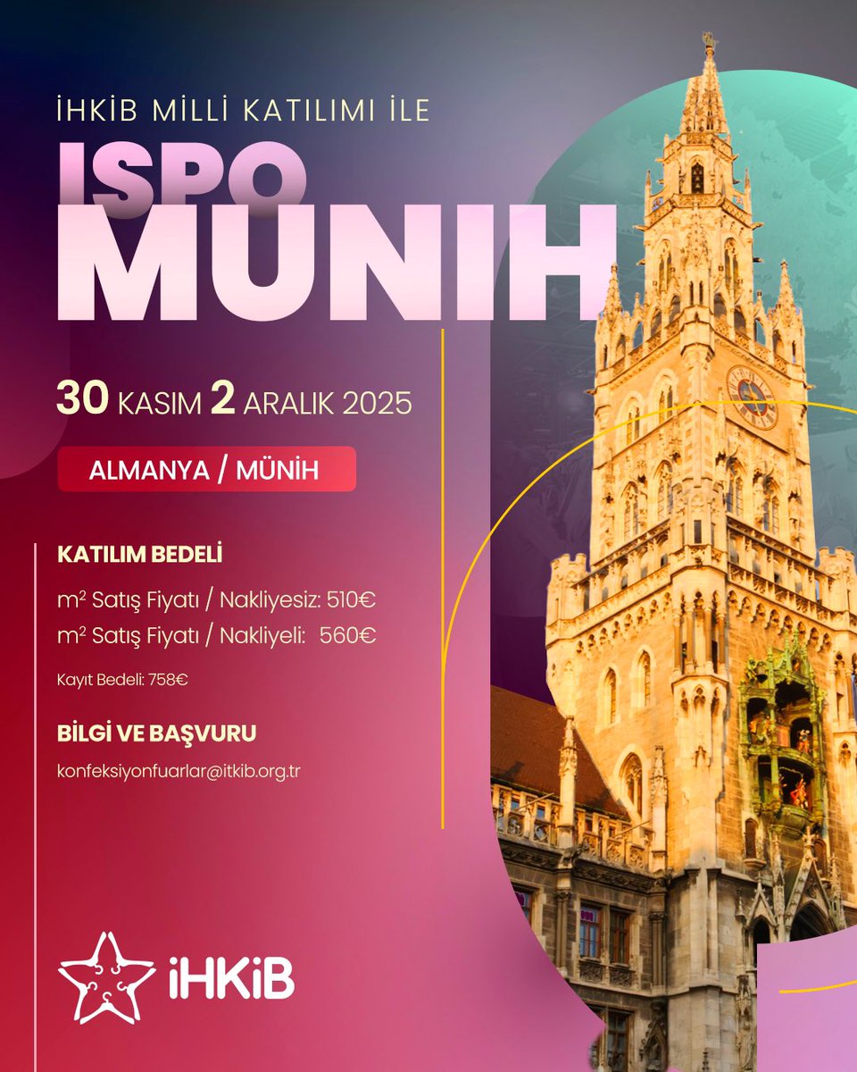 ISPO Munich'te Türkiye'den Geniş Katılım Bekleniyor
