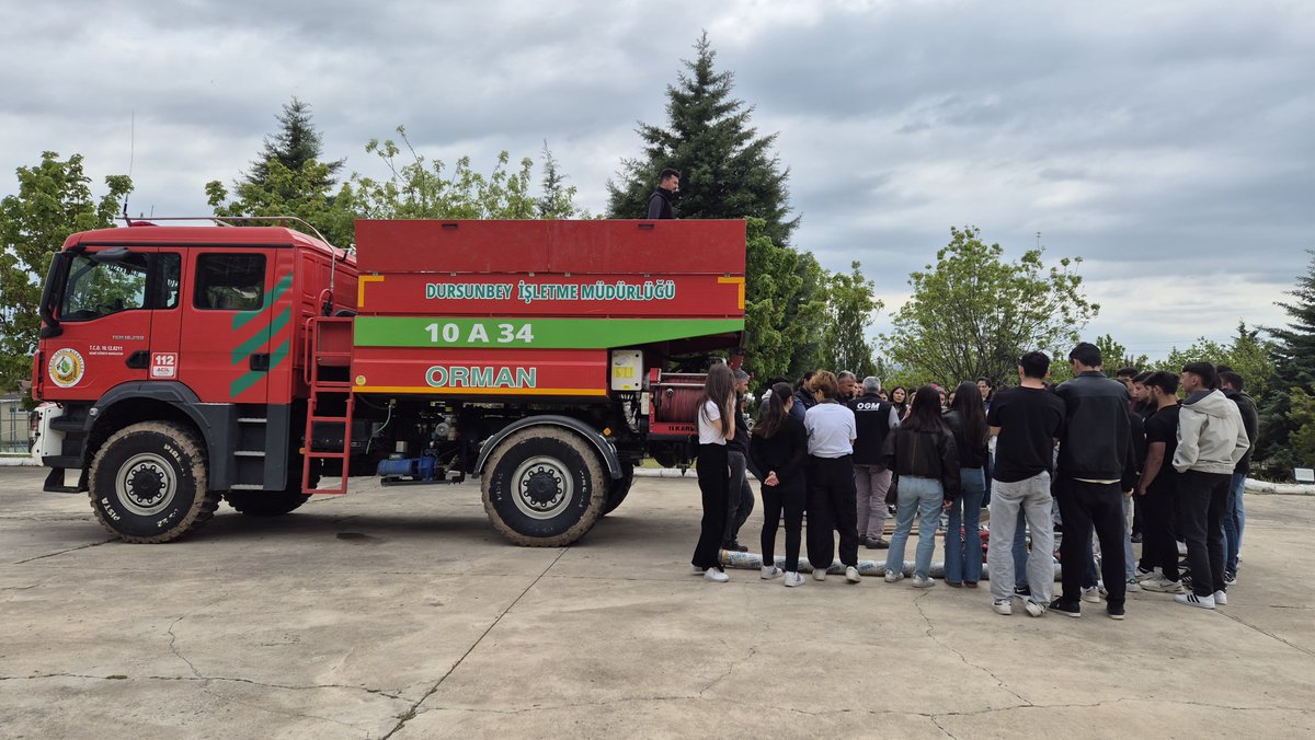 Balıkesir Üniversitesi Öğrencileri, Orman Yangınlarına Karşı Özel Eğitim Aldı