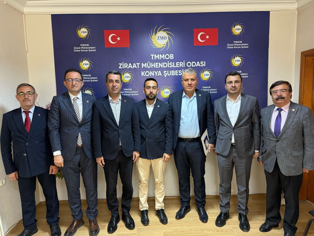 CHP Manisa Milletvekili Başevirgen, Konya'da Ziraat Mühendisleri Odası'nı Ziyaret Etti