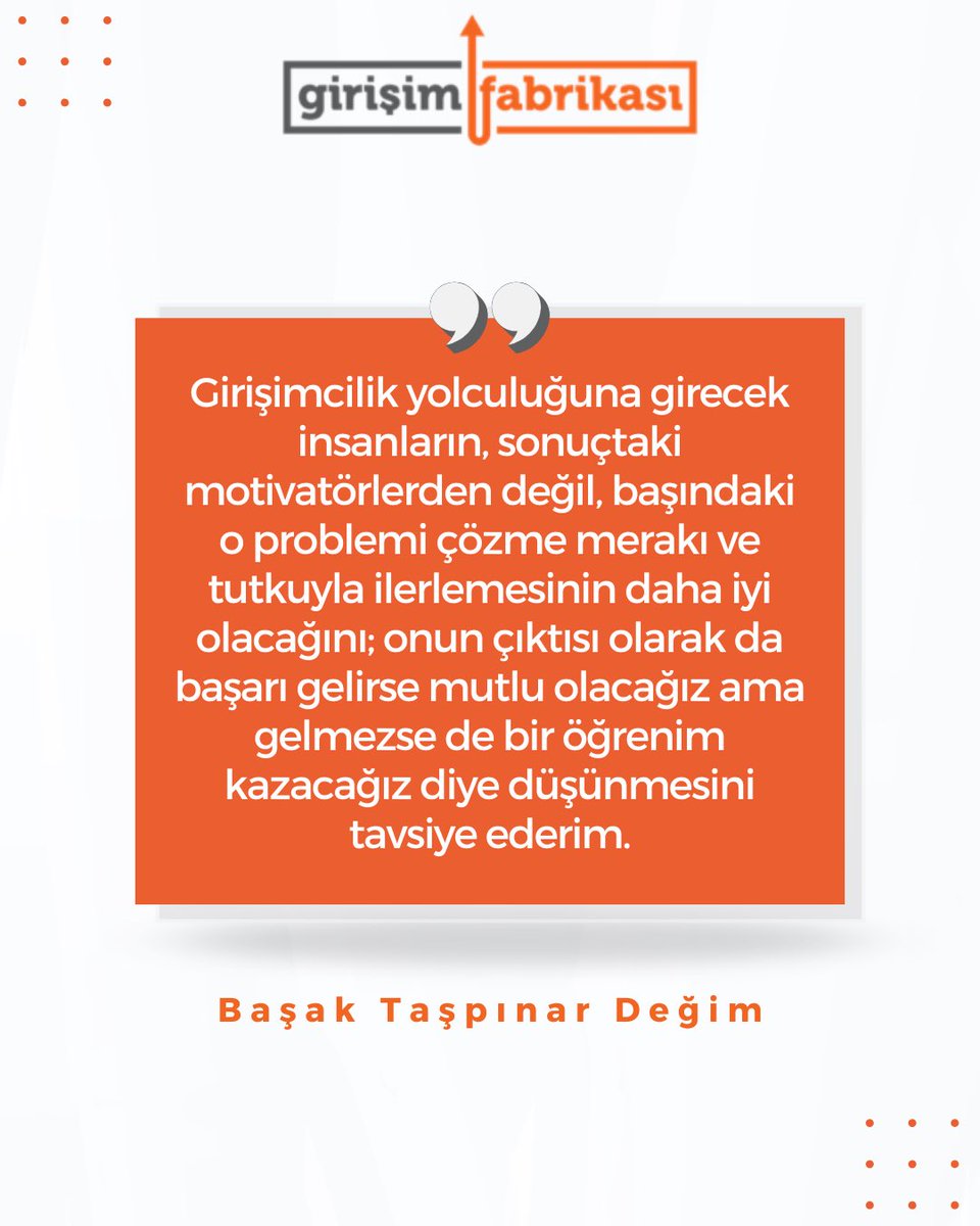 Girişim Fabrikası: Başak Taşpınar Değim Girişimcilikte İlham Kaynağı Oluyor