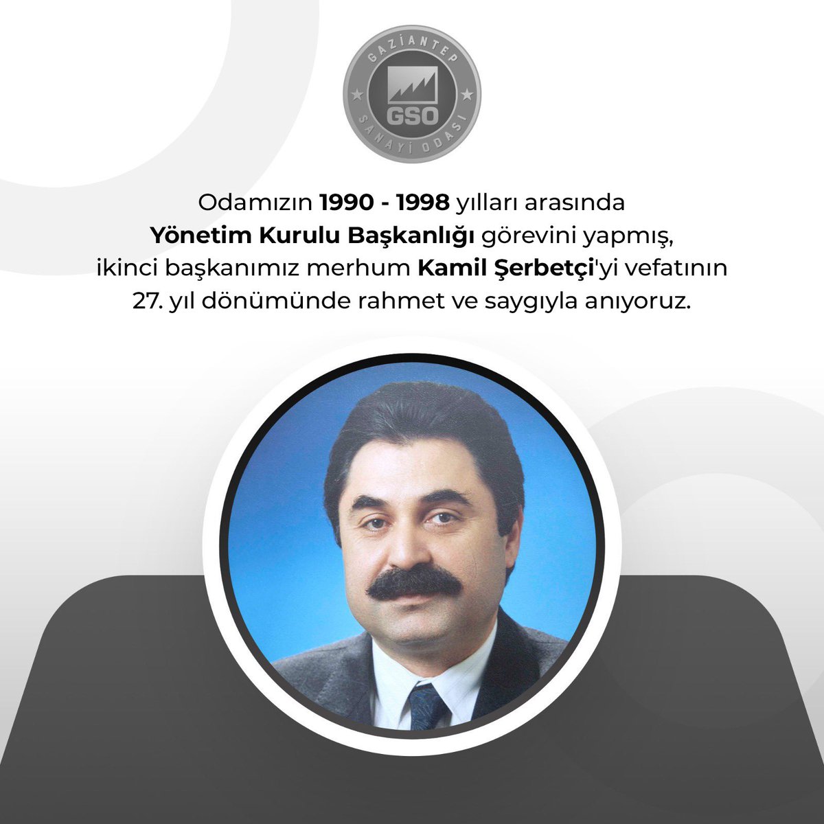 Kamil Şerbetçi, Vefatının 27. Yılında Anıldı