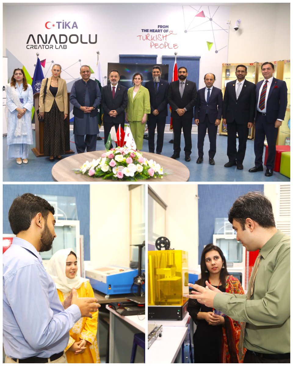 TİKA, Pakistan'da Genç Mühendisleri Anadolu Creator Lab ile Destekliyor