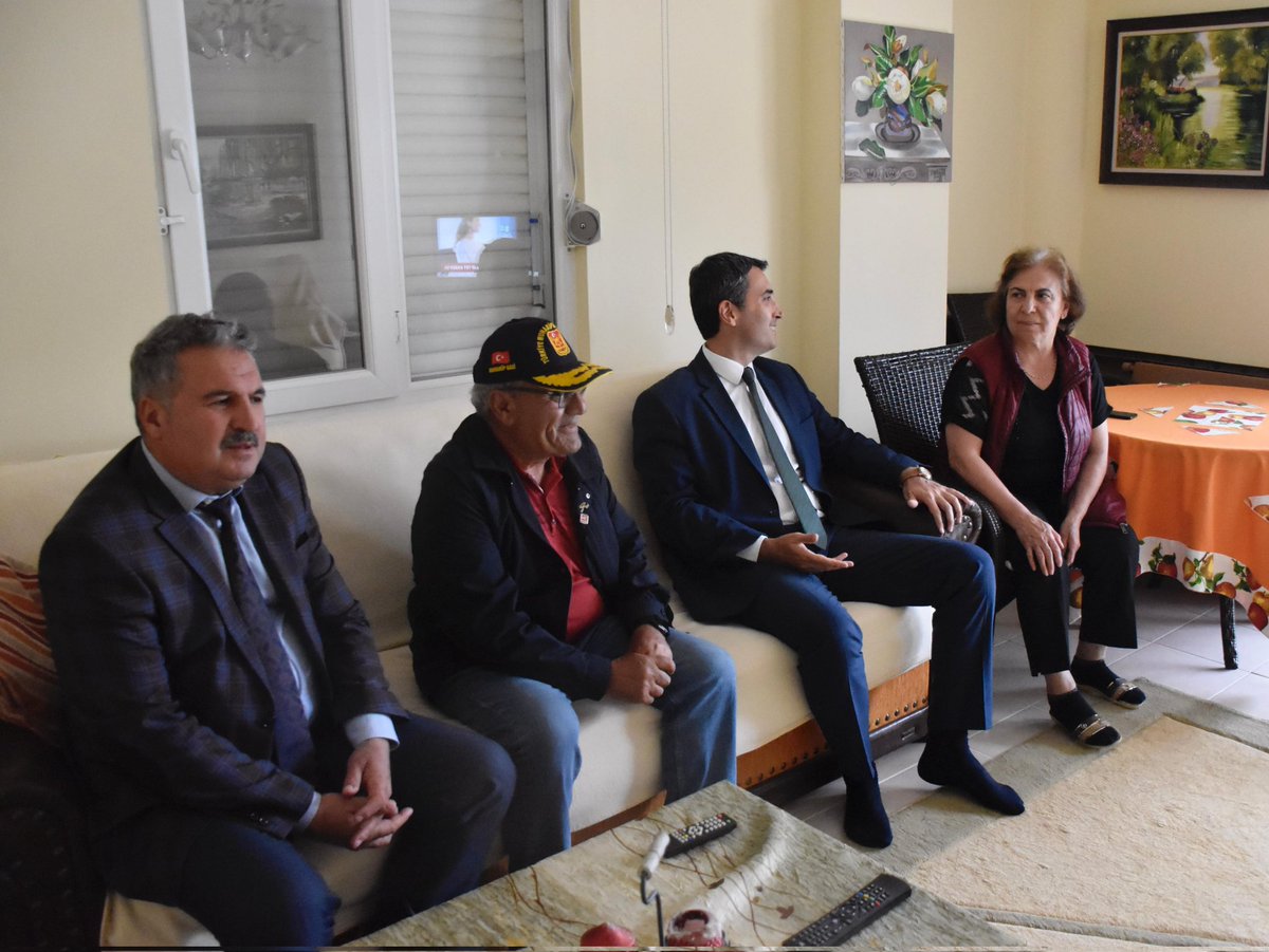 Didim Kaymakamı Şehit Yakınlarını Ziyaret Etti