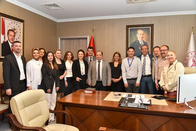 Merkez Efendi Devlet Hastanesi, Yeni İdarecilerine Ziyaretlerde Bulundu