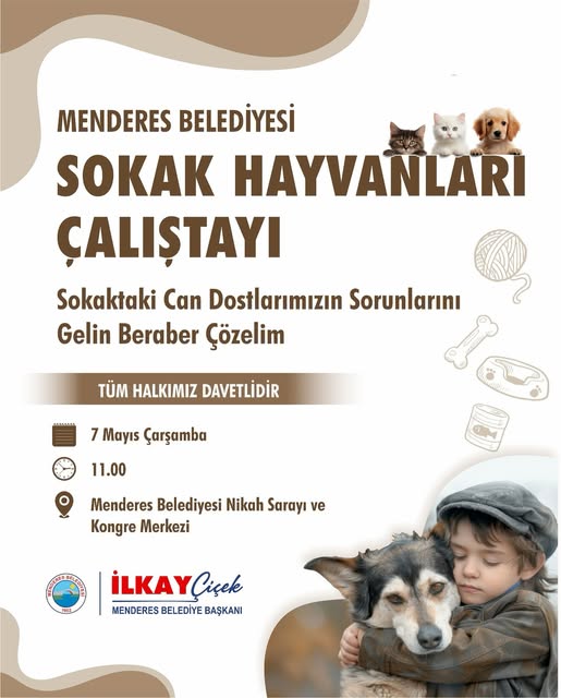 İzmir Menderes Belediyesi Sokak Hayvanları Projesi Başladı