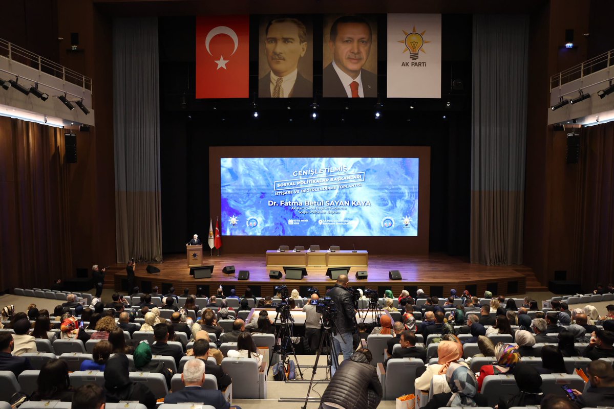 AK Parti'de Genişletilmiş Sosyal Politikalar İstişare Toplantısı