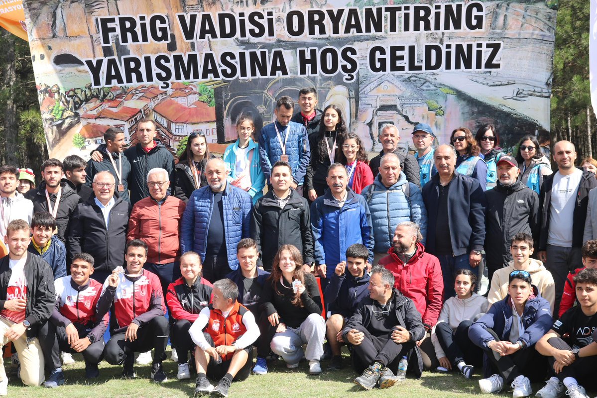 İhsaniye'de Oryantiring Milli Takım Seçmeleri Yapıldı