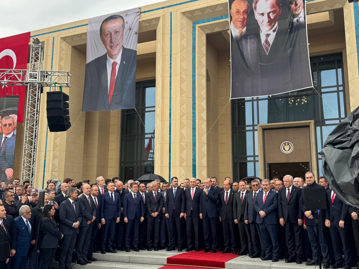 KKTC'de Yeni Cumhurbaşkanlığı Külliyesi ve Cumhuriyet Meclisi Binası Açıldı