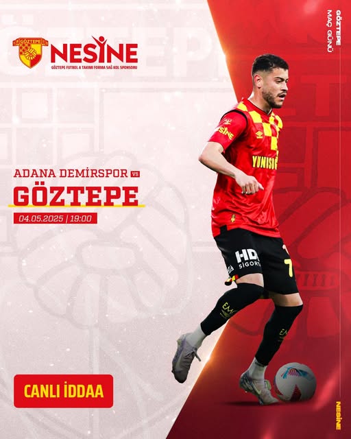 Göztepe, Adana Demirspor'a Deplasman Maçında Konuk Ediyor